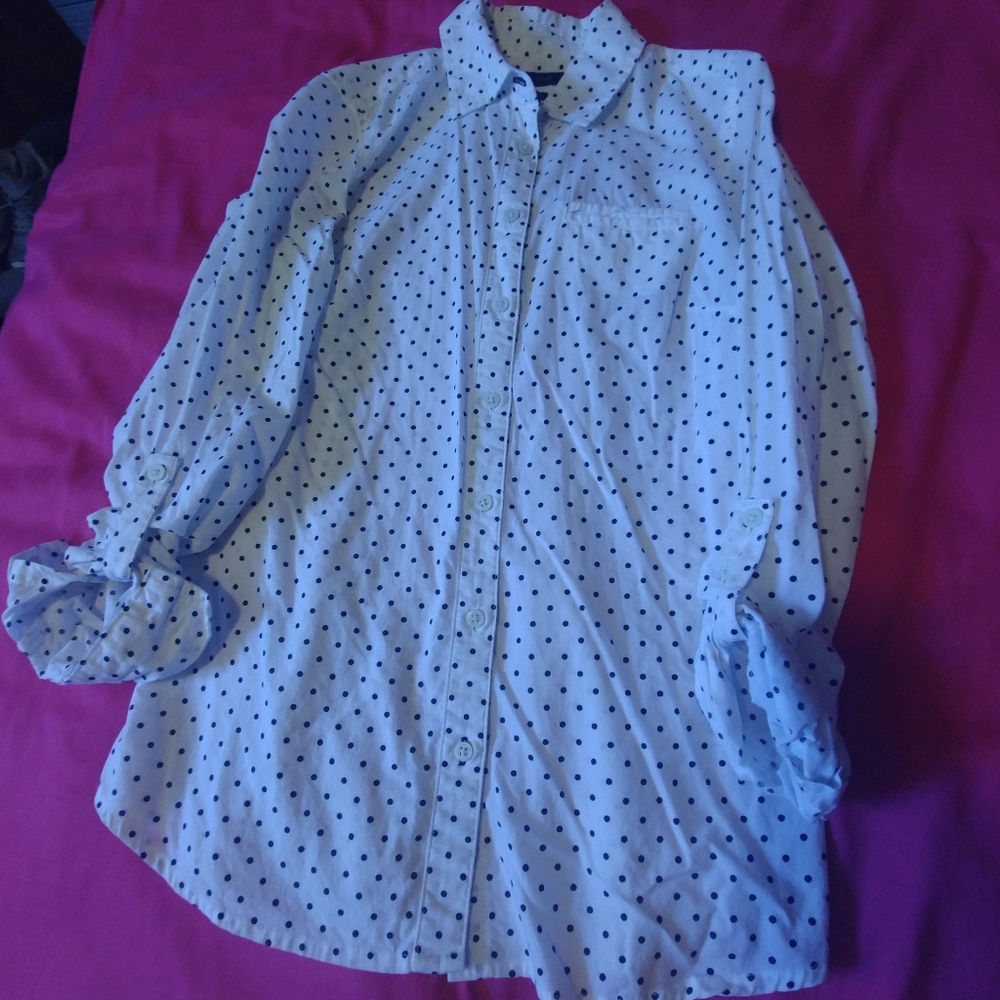 Tommy hilfiger button down shirt